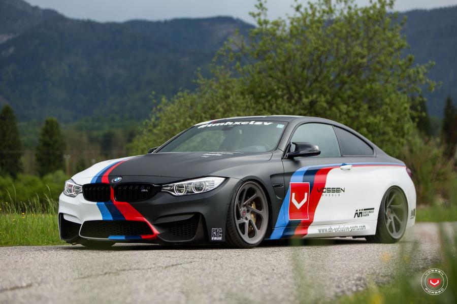 BMW M4 Coupe on Vossen Wheels (LC-108T) 2017 года  (фото 12 из 32)